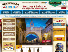 Tablet Screenshot of guatemala4ever.com